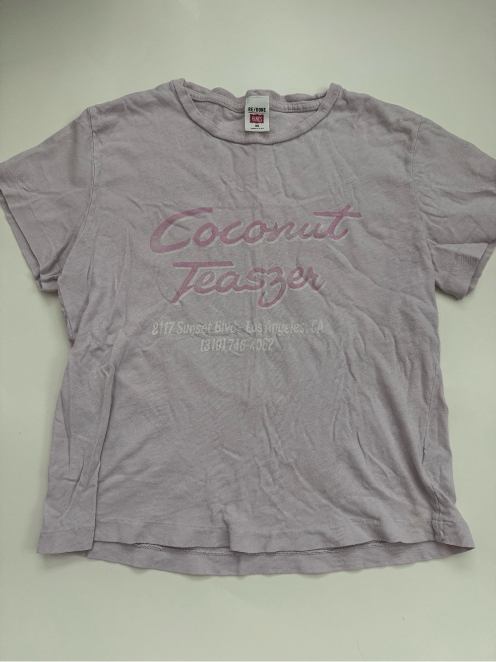 Re/done XS graphic tee